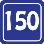 150 Mile Badge